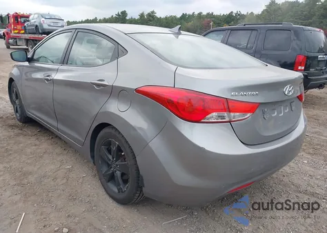 2012 Hyundai Elantra Gls (Ulsan Plant) from USA, damaged, VIN KMHDH4AE1CU306869